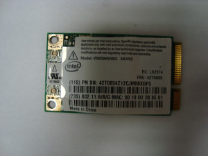 Wifi Intel WM3945ABG Sony Vaio VGN-SZ PCG-6Q1M